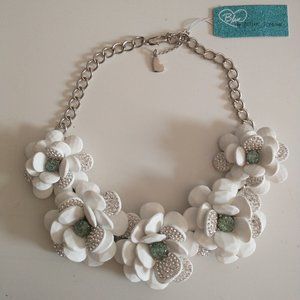 Betsy Johnson Floral Statement Necklace - NWT